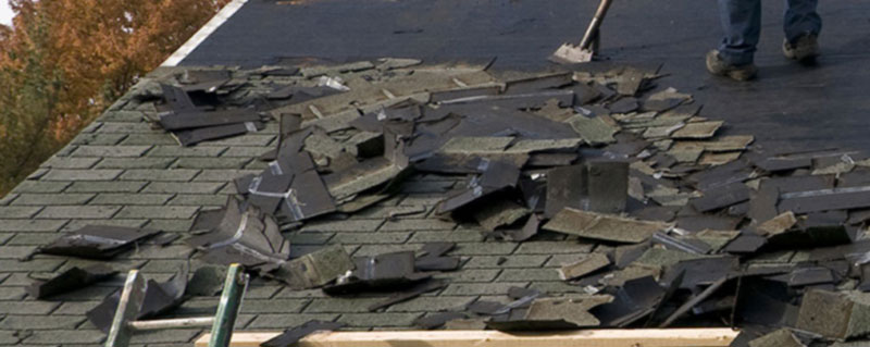 Roofing shingle removal and repair