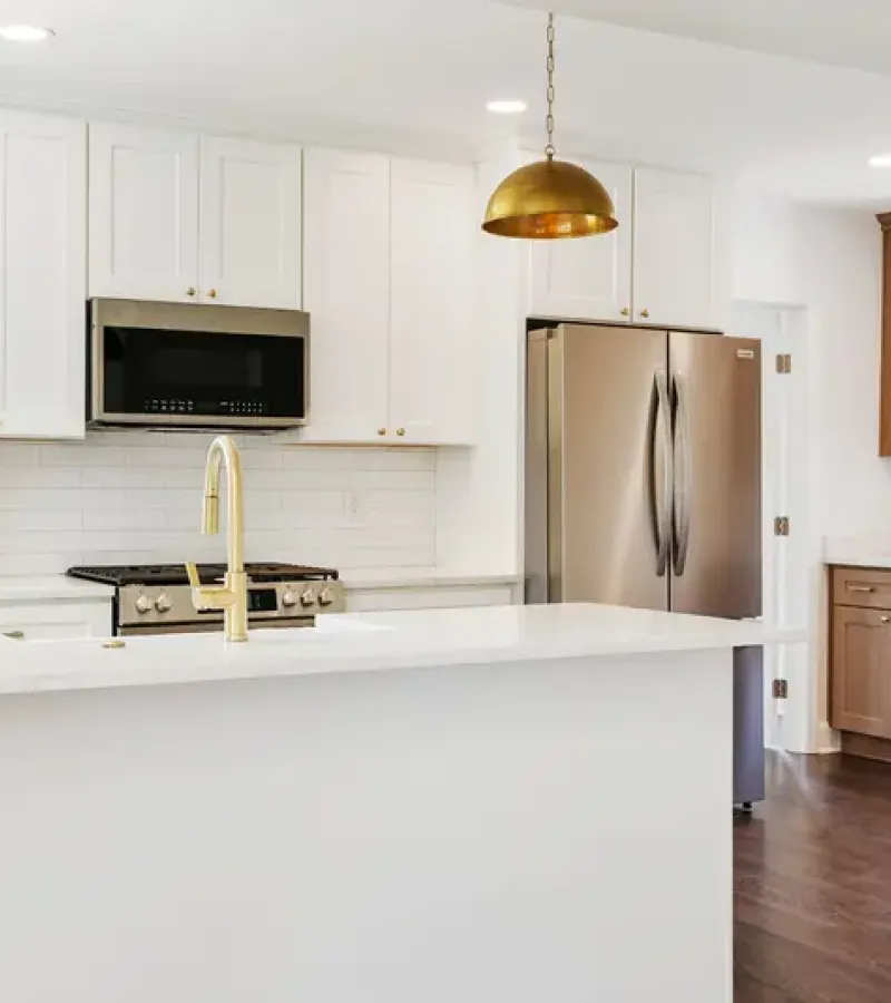 Remodeled kitchen in Nashville.