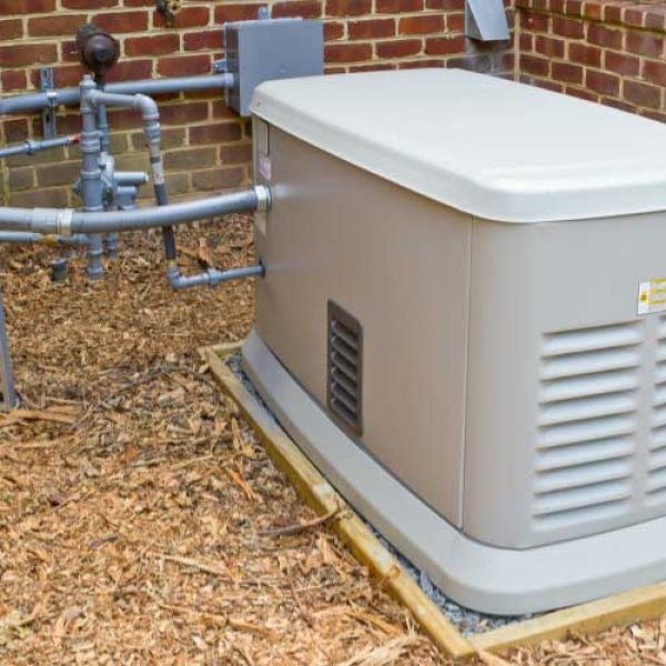 Standby generator.